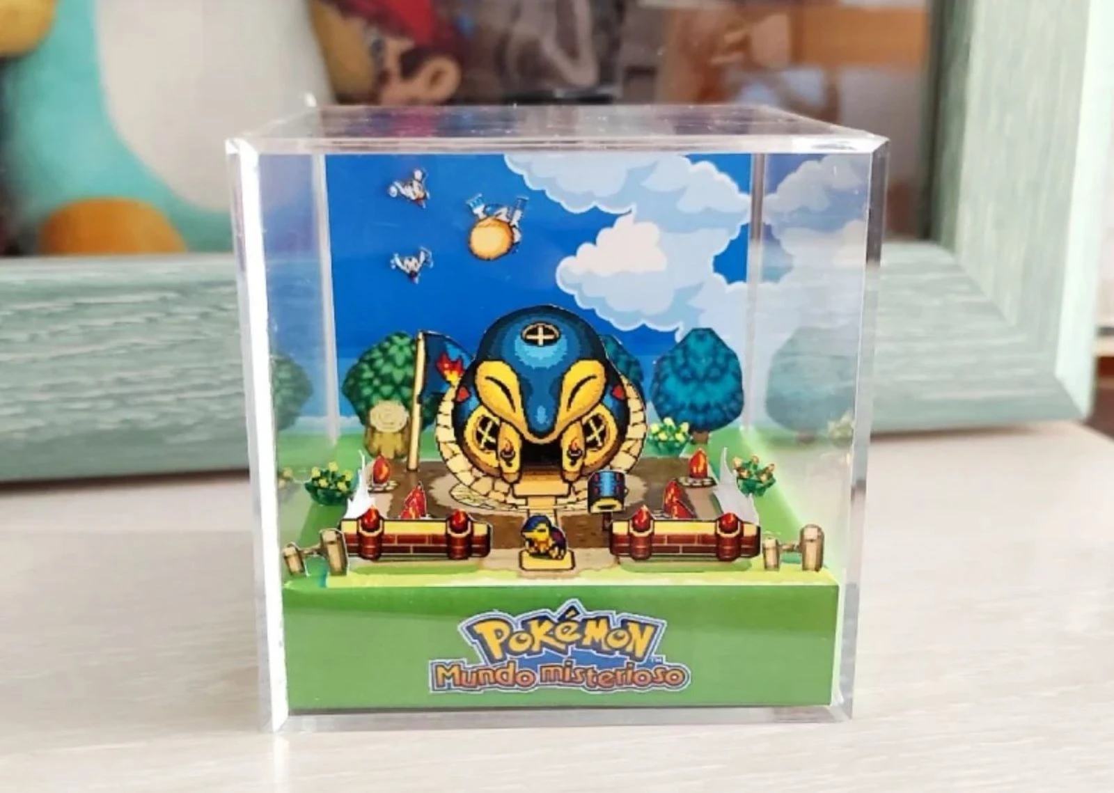 Pokémon Diorama Base Mundo Misterioso 